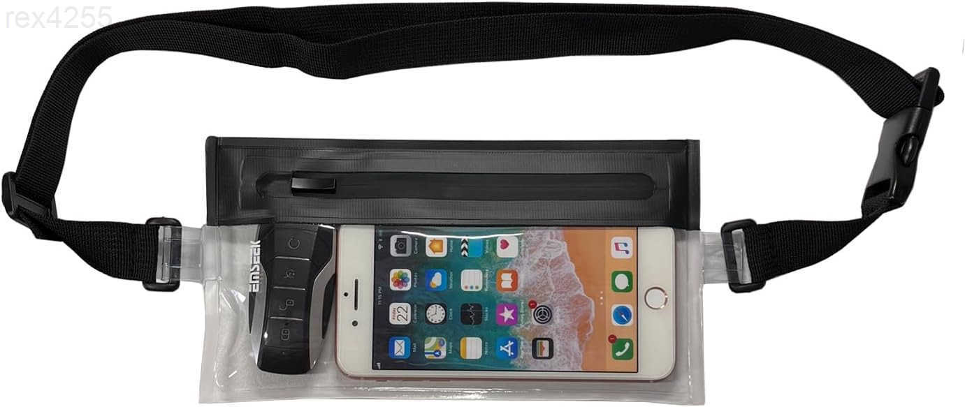 Small Crossbody Bag Travel Fanny Pack Water Resistant Chest Bag Waist Pouch for Biking Running Walking Workout Sports Event ClearW250912