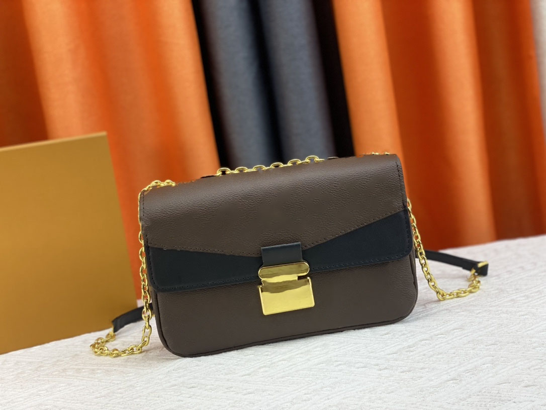 Designer bag shoulder bag luxury crossbody bag luxury women's wallet 2025 new designer zipper fashion chain armpit bag hand-held moon bag