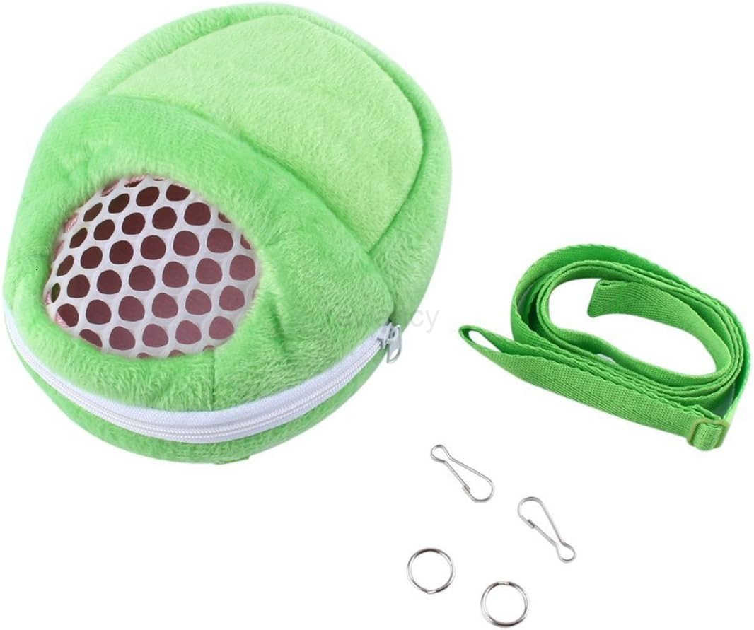 1 PCS Portable White Mesh African Hedgehog Hamster Breathable Pet Dog Carrier Bags Handbags Puppy Cat Travel Backpack S White Mesh GreenW250912