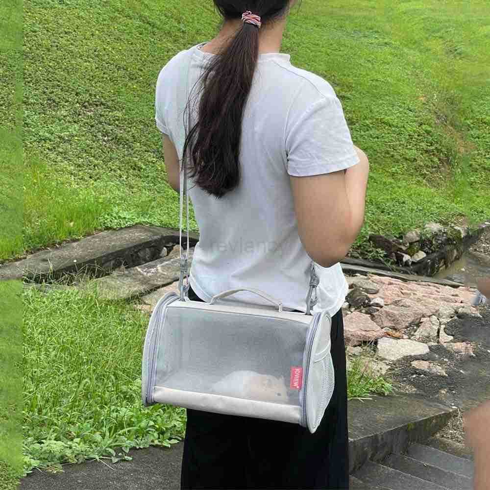 Pig Carrier Travel Small Animal Carrier Bag Lizard Bird Rabbit Carrier Cage Squirrel Breathable Bag Portable Travel Hamster Small Pet Hangbag Small Gr