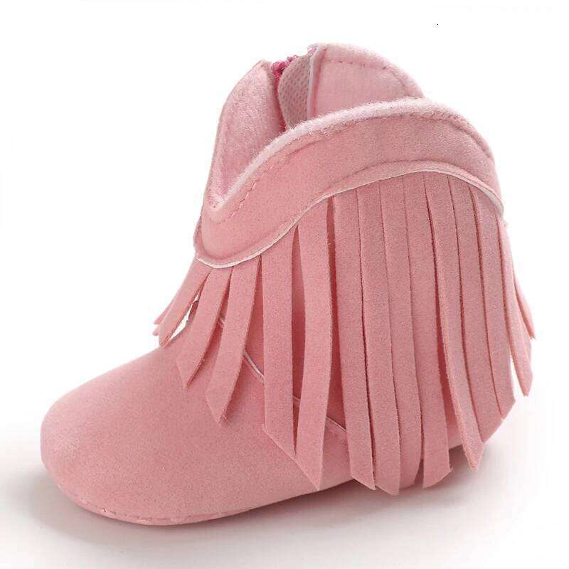 Autumn and Winter Boots Fashion Classic Tassel Baby Anti slip Comfortable Casual Walking Shoes
