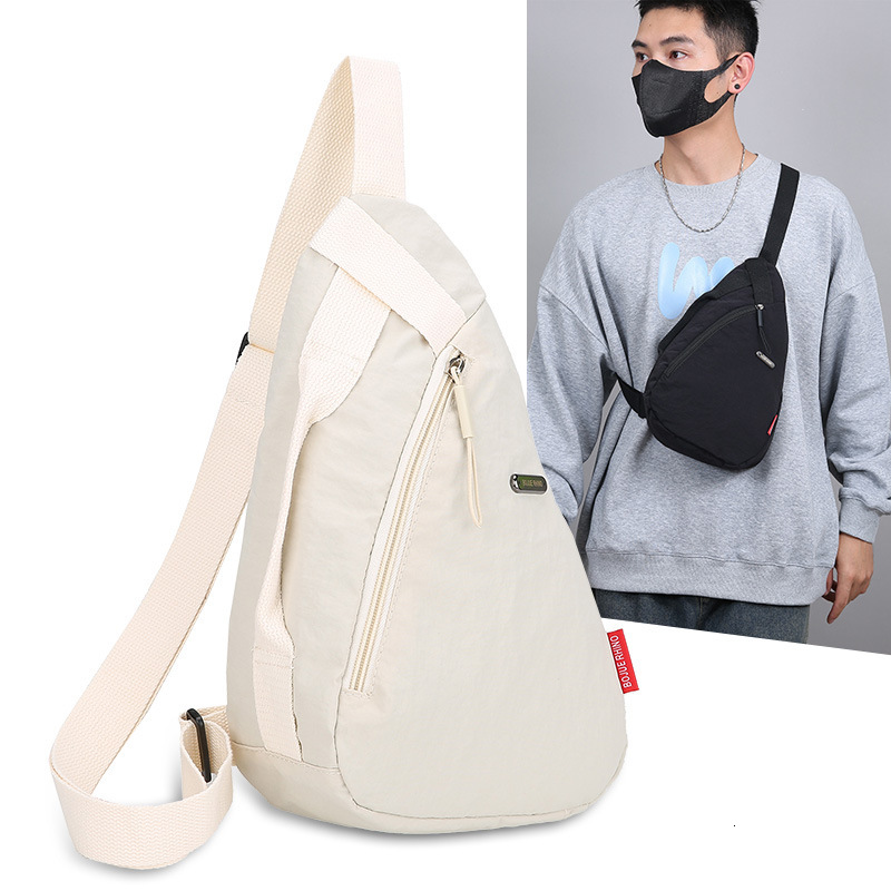 Luxury Bag Foreign Trade Unisex Hot Selling Backpack Designer Bag Fashion Simple Chest Free Shipping Casual Versatile Lightweight Sports Backpack Cros