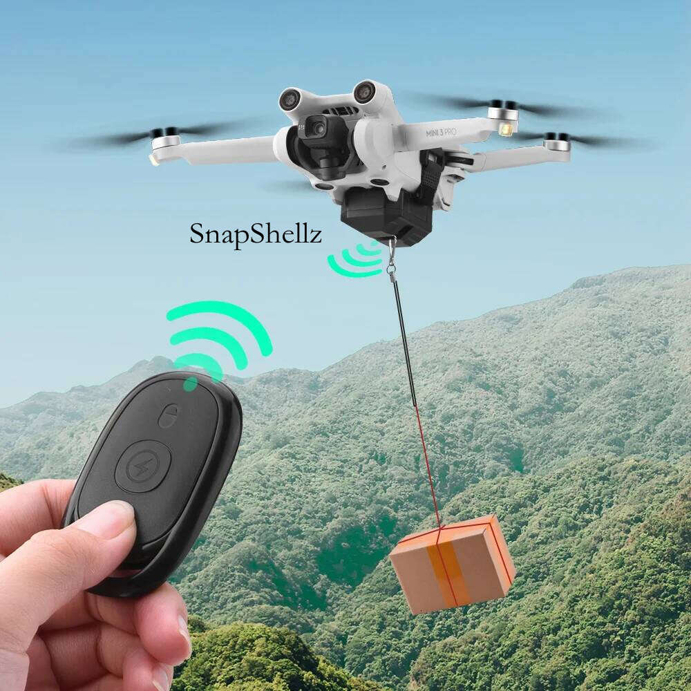 Drone Air Thrower For Sg906max/Sjrc F11s/Zino/X8se Wedding Proposal Delivery Dispenser Airdrop Rescue Device Holder Toy Aircraft