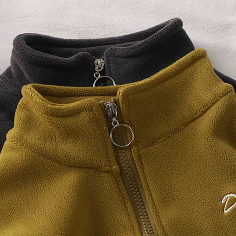 Boys Girls Plush Sets Children Autumn Winter Warm Fleece Suits Baby Thickened JacketsPants 2Pcs Outfits Kids Casual Clothing C250912