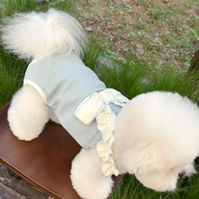 T1193 New autumn and winter pet dog clothes cat clothes Teddy Bichon Pomeranian small dog pet clothing