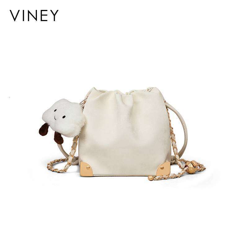 VINEY Bucket Bag For Women, 2025 New Summer Crossbody Bag, Cute And Niche, Single Shoulder Chain, Stylish Woman Box Packaging