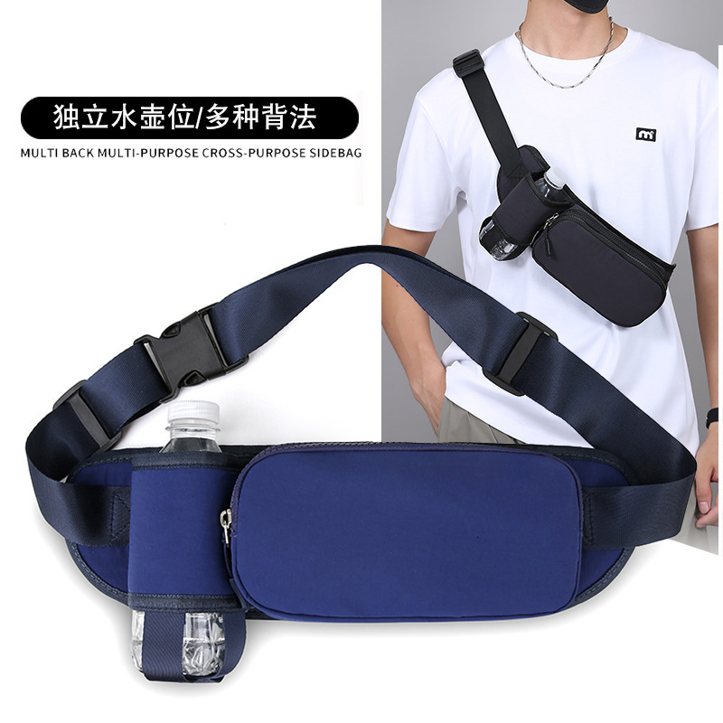 Luxury Bag New Portable Simple Sports Waist Bag Designer Bag Large Capacity Fitness Waist Bag Water Bottle Waist Free Shipping Bag Waterproof Crossbod