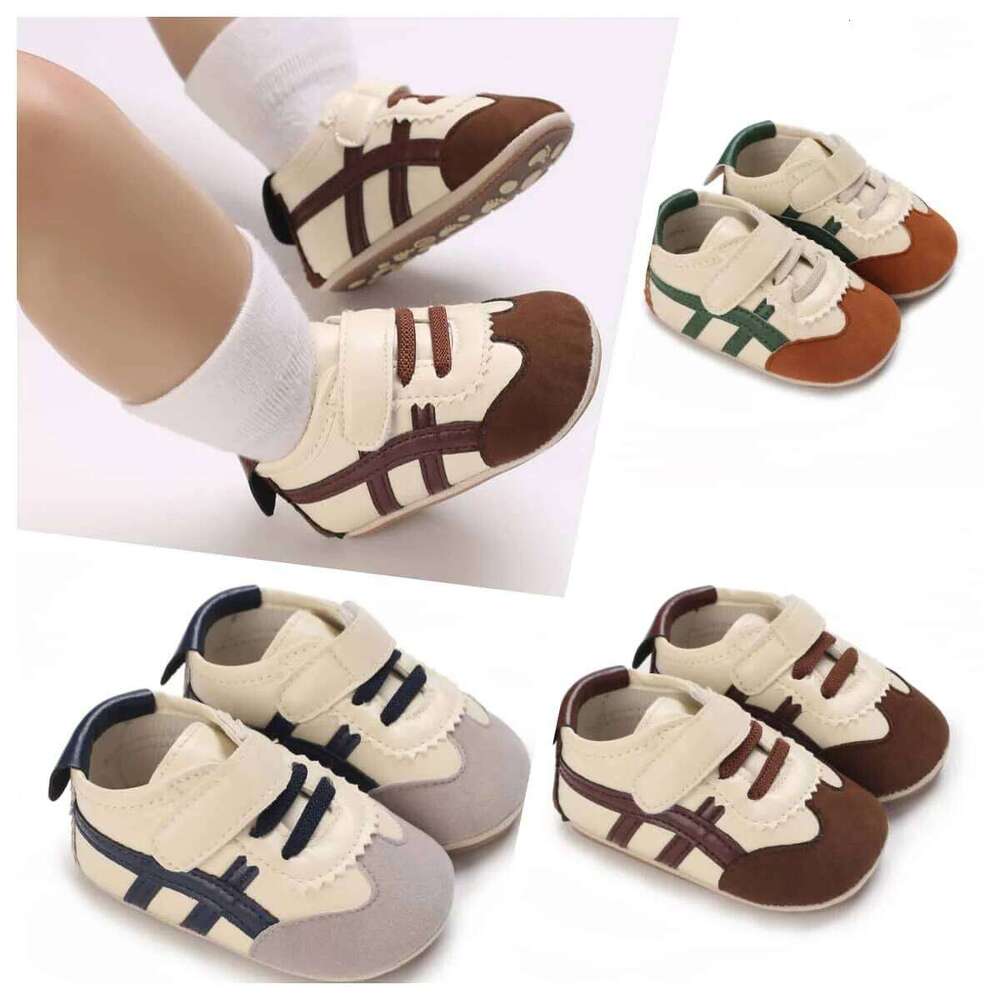 Baby PUFirst Walker Moccasins 0-18M men's retro shoes, available in multiple colors throughout the four seasons