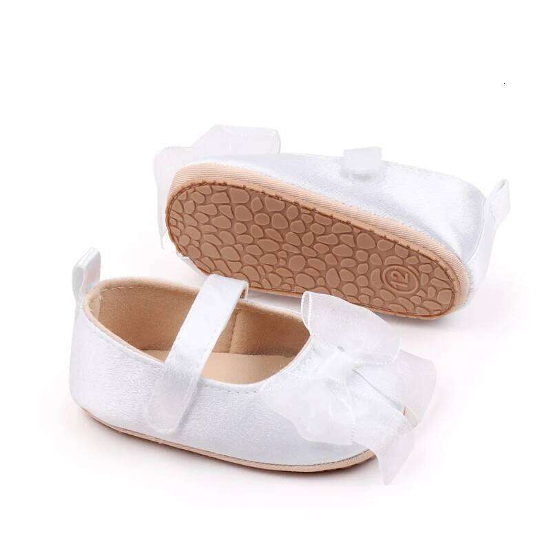 Girl Walking Baby Bowknot Non-slip Soft Bottom Princess Shoes