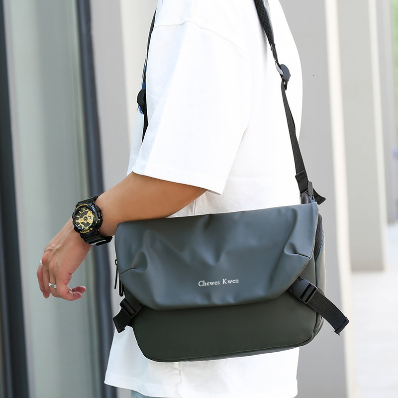 Messenger Luxury Bag Bag Men S Functional Crossbody Bag Leather Film Free Shipping Waterproof Casual Shoulder Crossbody Bag Men S Bag New Designer Bag