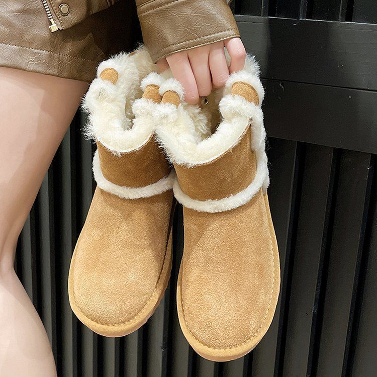 Free shipping Designer Boots Snow boots for women autumn winter thick soled plush cotton shoes short boots