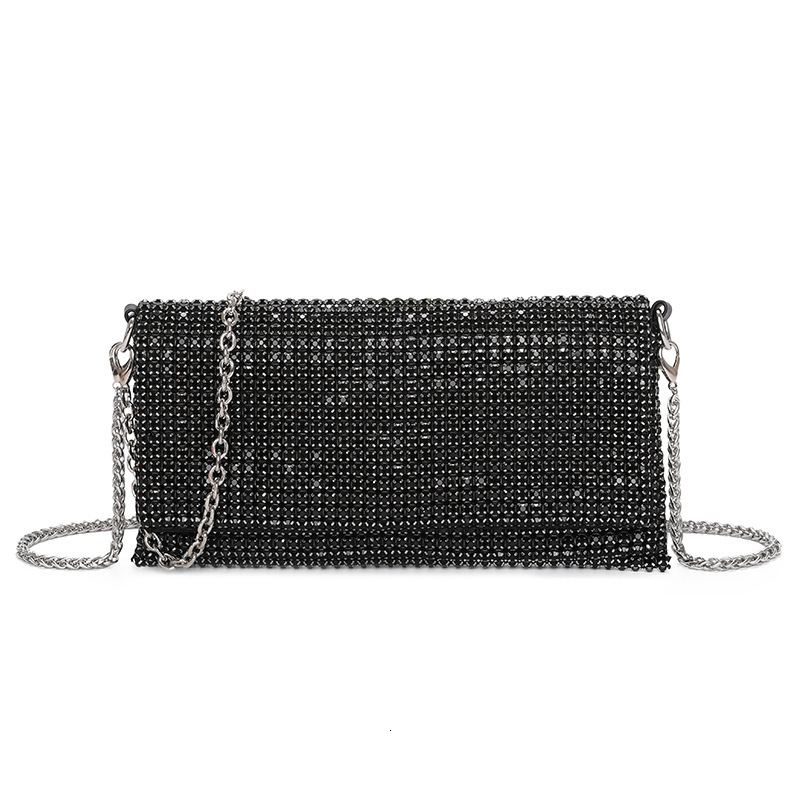 TB BHULAMTE designer bag Cross-Border Wholesale Evening Bags for Women 2025 Summer Fashion Trend Chain Rhinestone Bag Versatile Luxury bag Hand-Sewn C