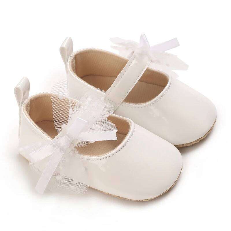 Baby Girls 0-18 Months First Walkers Soft Sole Princess Shoes Spring Autumn Cute Bow Comfortable