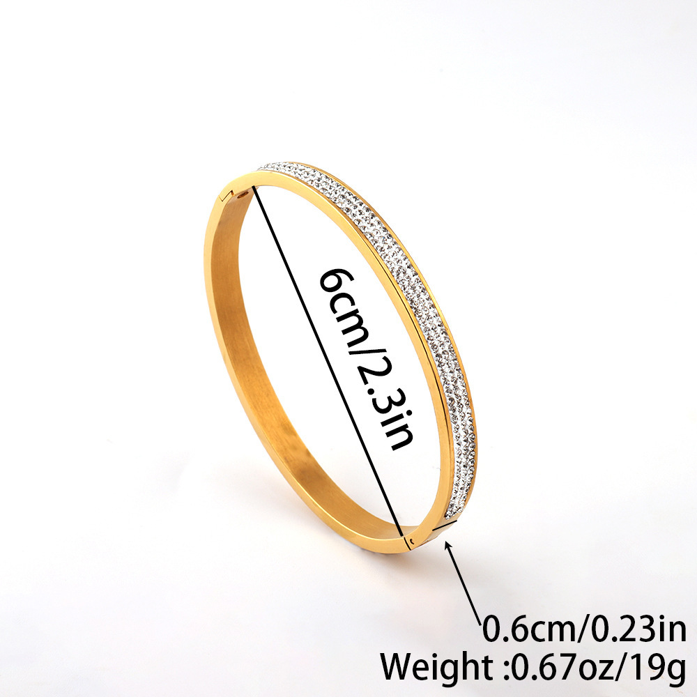 Classic Designer Bangle Luxury Bracelets Women's Fashion Jewelry Diamond Couple Style Men's Wedding Accessories Trendy Fashion Party Gifts C