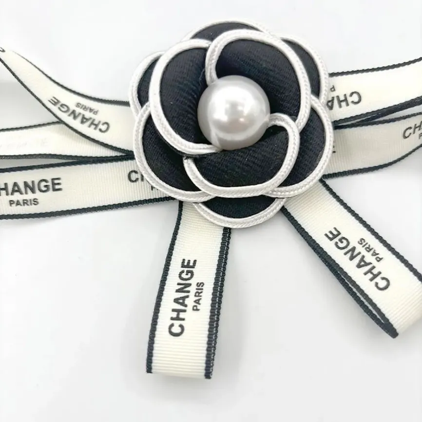 Camellia Flower Pair Set Curtain Tieback Gold Hanging Ball Braid Rope Holdback Window Drape Room Accessories Curtains Holder Buckle Strap