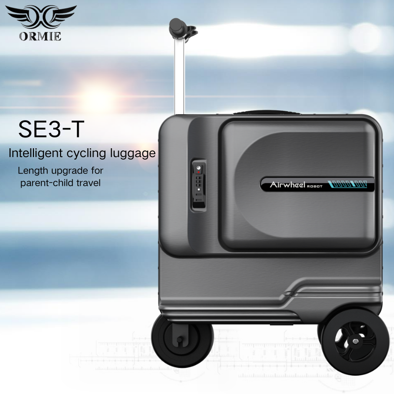 ORMIE Smart Electric Luggage - Effortless Travel Companion with Robotic Tech SE3-T