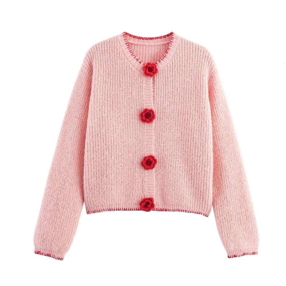DHEssentials Women's Fashion 2025 Autumn Winter New Fashionable Little Chanel Style Knitted Cardigan Sweater Top Purple