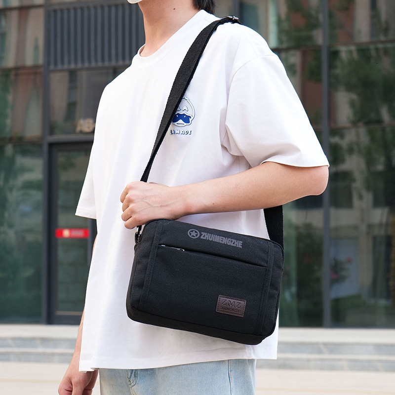 New Luxury Designer Bag Bag Pure Cotton Washed Canvas Waist Bag Outdoor Multifunctional Shoulder Bag Casual Large Capacity Free Shipping Fashion Sport