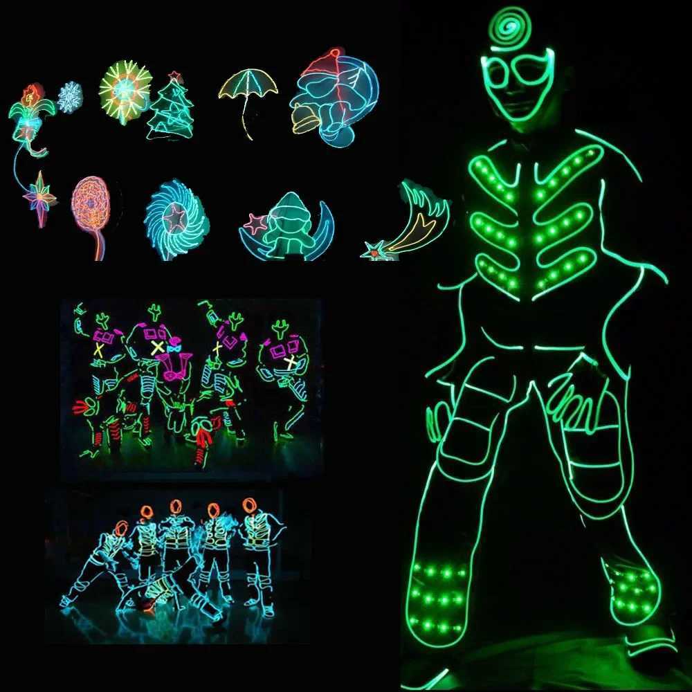 15m 10m EL Wire Flexible Neon Light Glow EL Draht Seil Rohr band wasserdichte LED Neon Lichter Schuhe Kleidung Auto De C250912
