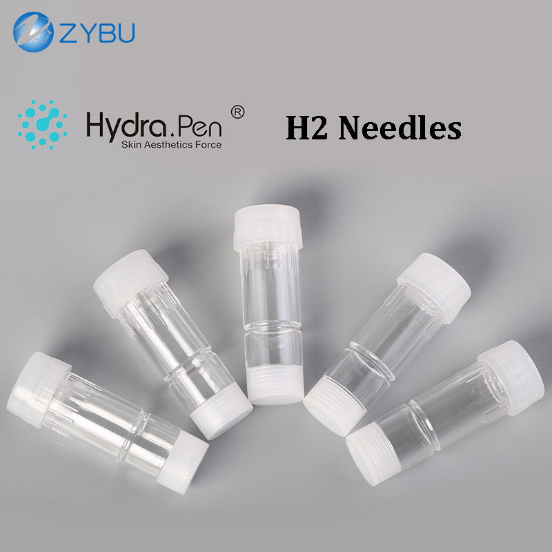 50pcs H2 Hydra Pen Needle Cartridges 0.25mm 0.5mm 1.0mm 12Pin Nano-HR Nano-HS Replacement MTS Tips for Hydra.pen H2 Dermapen Micro Needling Meso Thera