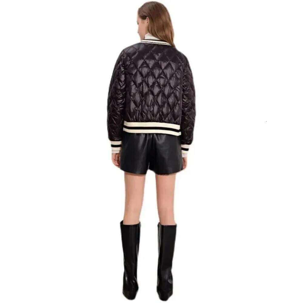 Ultra Light Short Puffer Autumn White Duck Down Jacket Winter Coat Women Stand Collar Female Feather Parkas