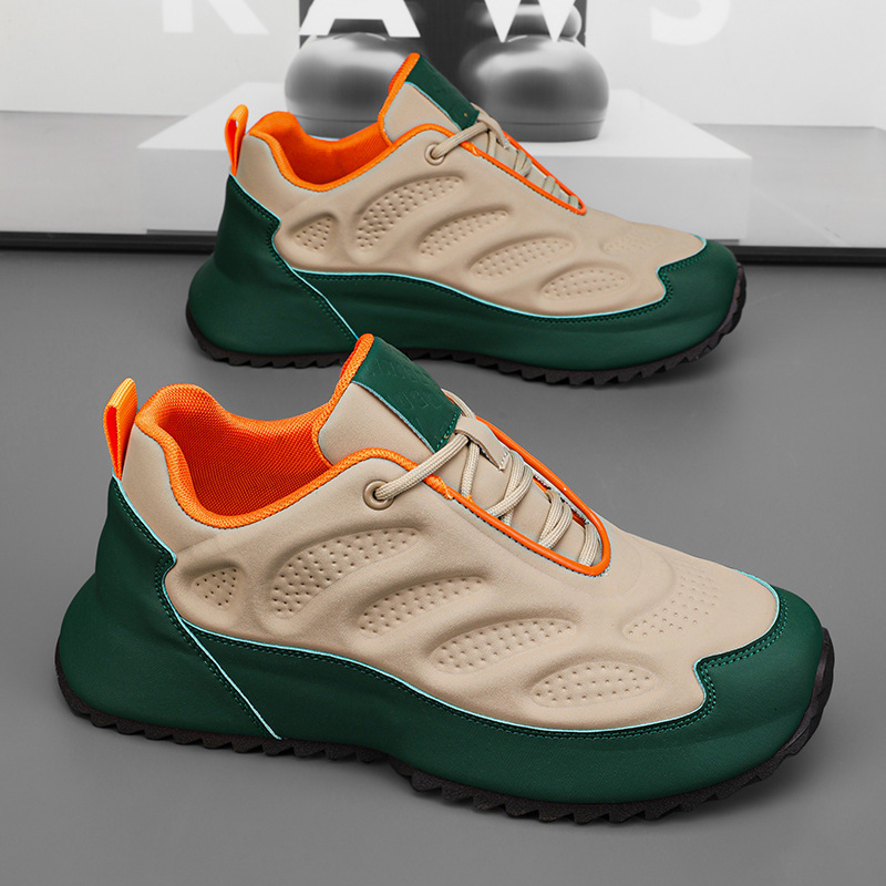 TOP Designer Plus Size Men's Trendy Sports Casual Versatile Lightweight Dad Shoes Leather Comfortable Running Shoes f5