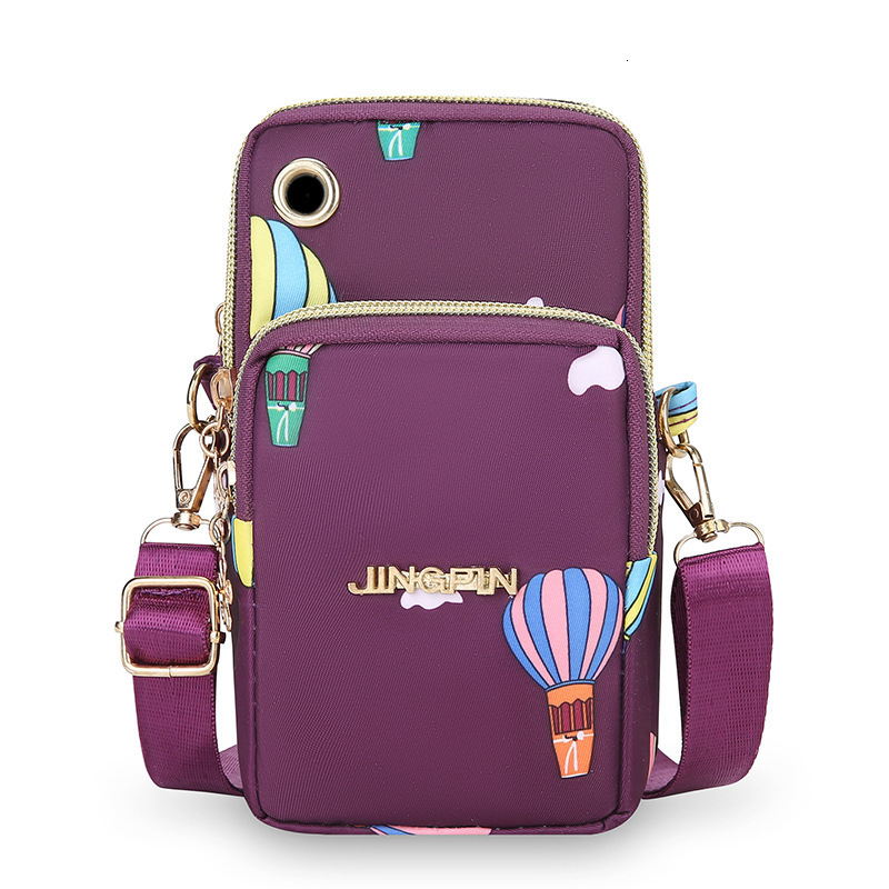 Free Shipping New Women S Crossbody Mini Bag Versatile Oxford Cloth Designer Bag Vertical Clutch Coin Luxury Bag Purse