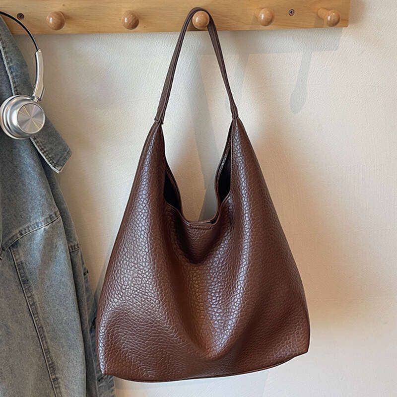 Textured Commuter Handbag 2025 New Fashion Single Shoulder Underarm Tote Designer Bags Women's Bag