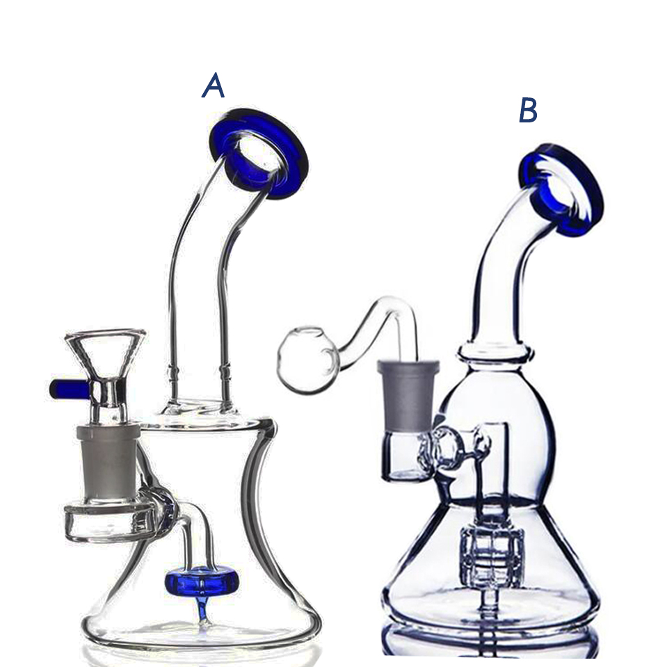 Glass Bong Water Pipes Bubbler Hookahs Matrix Perc Heady Glasses Dab Rigs Water bongs Smoking Accessories with 14mm