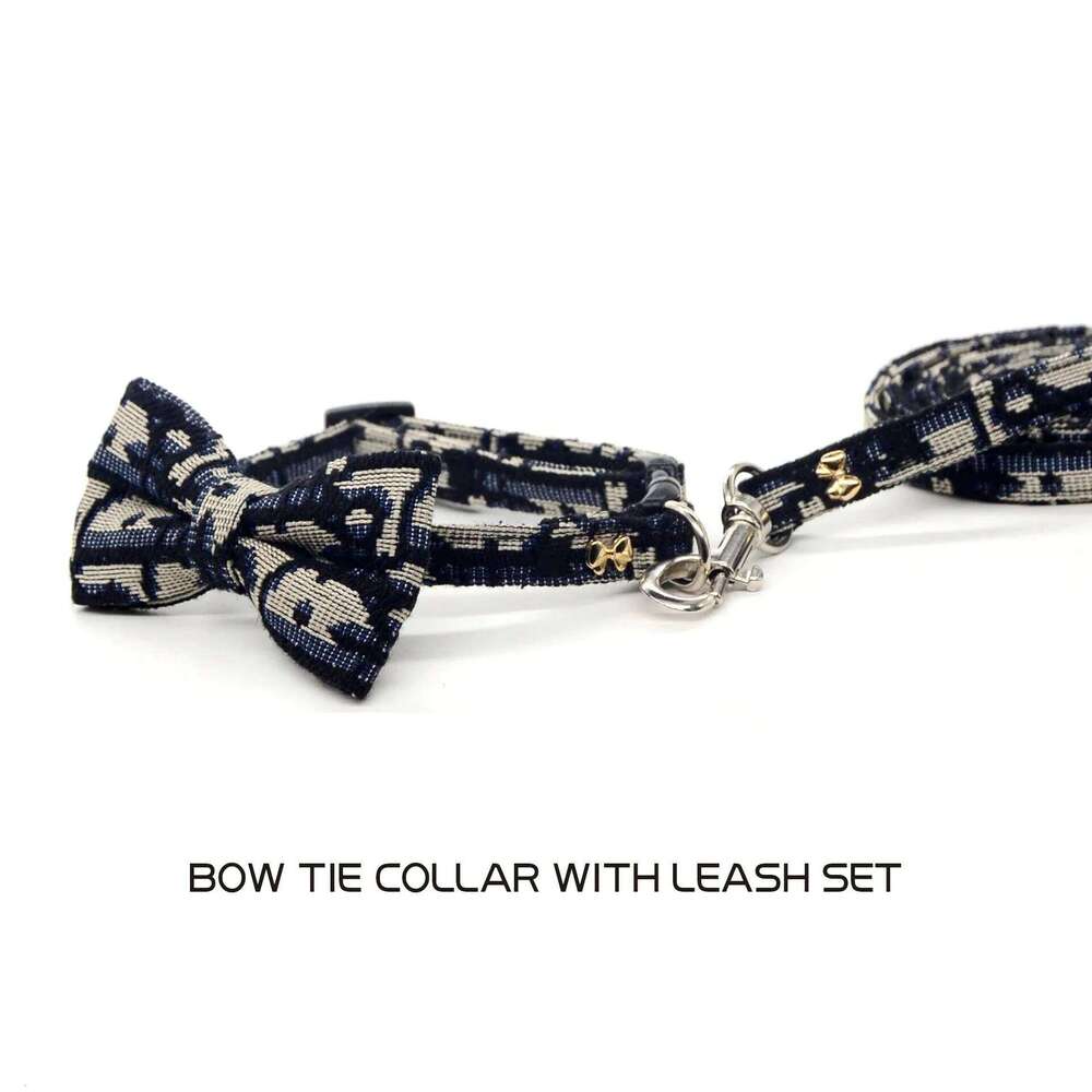 Dog Cat Collars Leash Stuff Pet Collar Cute Accessories Harnesses Leads Kitten Small Animal Detachable Harness Fashion