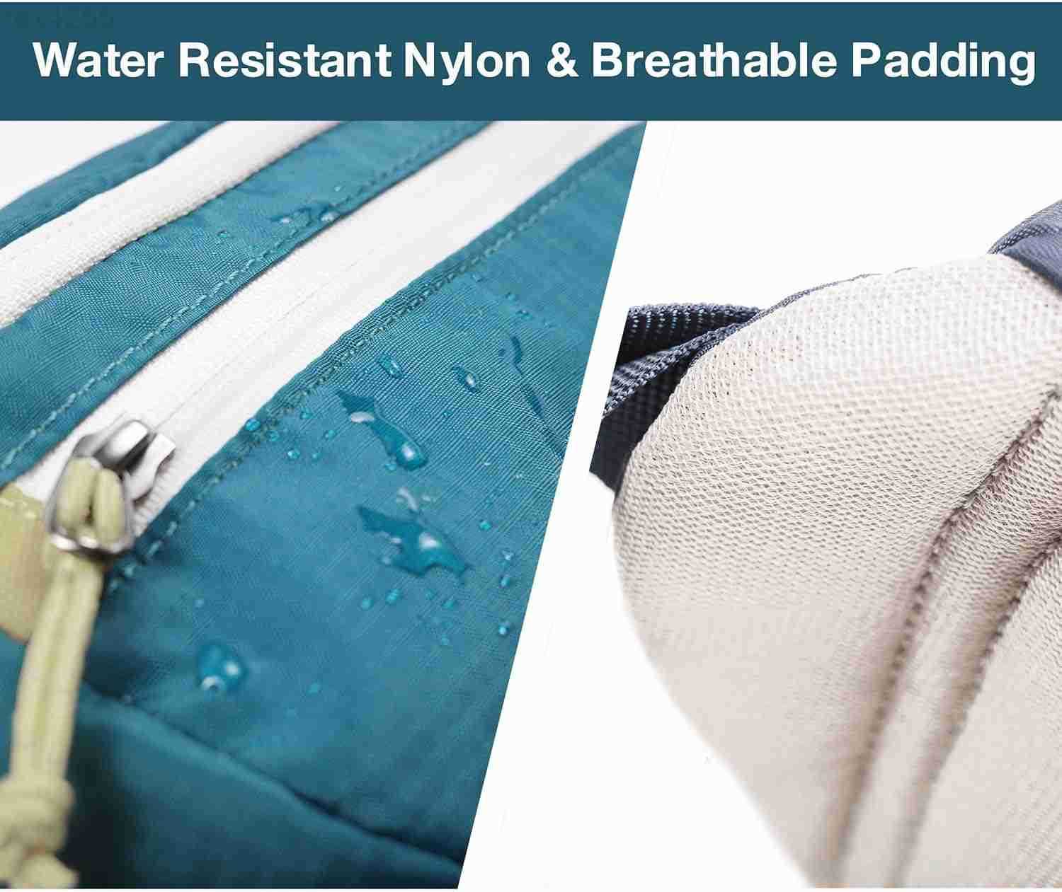 Crossbody Fanny Pack 3L Large Water Resistant Waist Pack for Women Men Cycling Hiking and TravelW250912