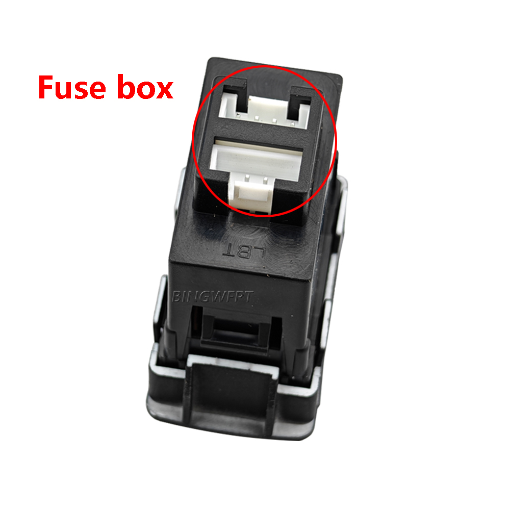 1 Fast Charging Car Charger USB QC3.0 And Type C PD Interface Fuse Suitable For Old Honda