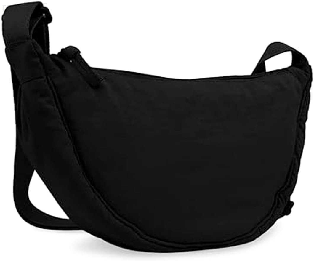 Bag for Women Men Small Nylon Crossbody Lightweight Shoulder Purse Travel Waist BagW250912