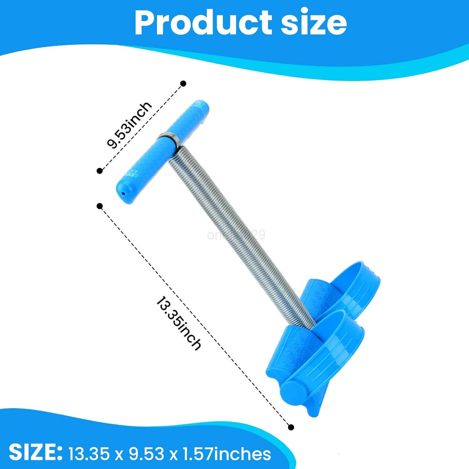 Puller Resistance Bands with Single Spring Durable Sit Up Equipment for Home Gym Strength Training for Abs Legs Chest Portable FullBody Workout Gear W