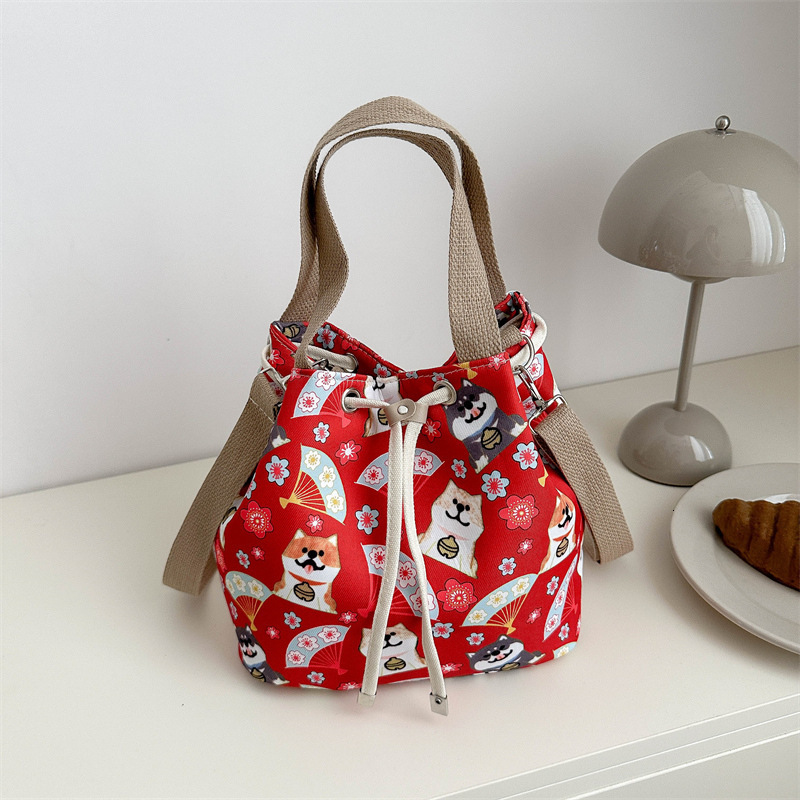 Trendy Cute Handbag Lunch Box For Designer Bag Office Free Shipping Workers Canvas Tote Bag For Moms Luxury Bag To Carry Meals Out