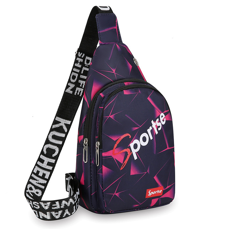 Men S Luxury Bag Chest Bag Summer Free Shipping Trendy Brand Large Capacity Youth Designer Bag Casual Backpack Waterproof Fashion Single Shoulder Cros