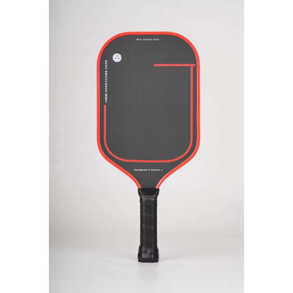 Hot-pressed one-piece T700 carbon fiber Pickleball Paddle Cloth Textured frosted surface Thermal compression moulding