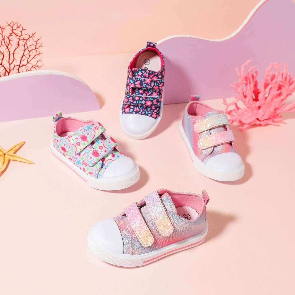 Baby Girls Cartoon Cute Classic Canvas Casual Shoes