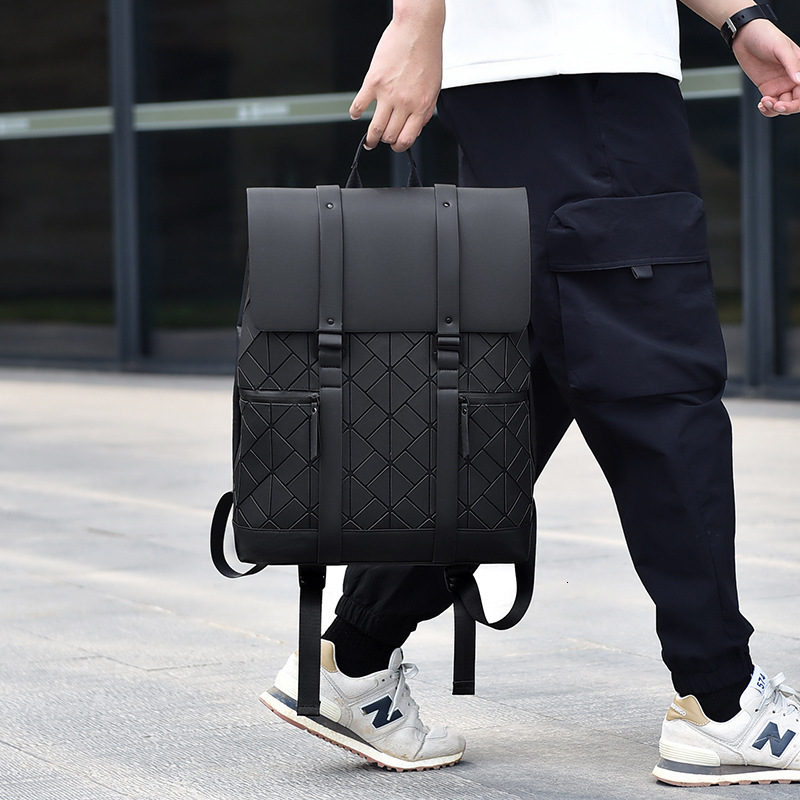 Men S Business Backpack Designer Free Shipping Bag Luxury Bag High End Multifunctional Water Resistant Laptop Bag Large Capacity Multi Compartment Bac