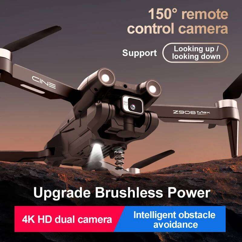 Z908pro Drones 4K ESC Professional WIFI FPV Dron Obstacle Avoidance Brushless Four-Axis Folding RC Quadcopter Toys