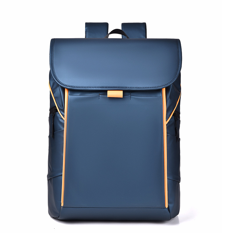 Men S Backpack Yellow Designer Bag Free Shipping Line Color Block Luxury Bag Backpack Laptop Bag Fashionable High Quality Backpack Business Travel Bag