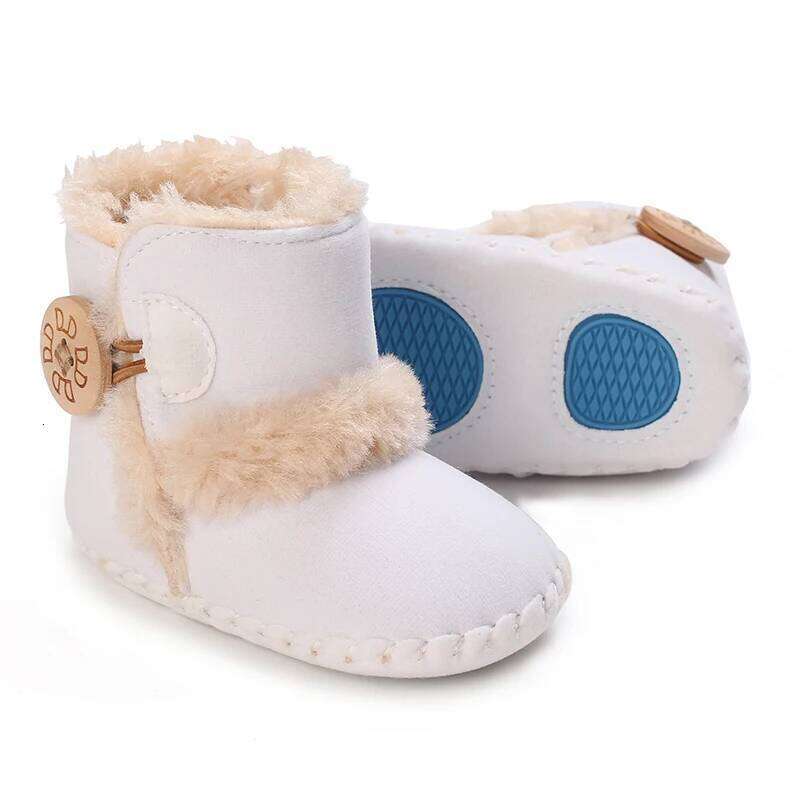 Winter Newborn Baby Shoes Boys & Girls Warm Cotton Snow Boots Fashion Cute Soft Sole Comfortable Walking Footwear