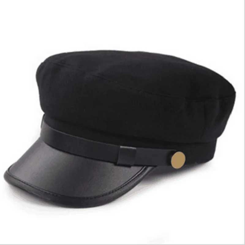 Korean Sty Beret Hat for Wen Autumn Winter Retro Flat Top Newsboy British Unisex Youth Fashion Accory G250910