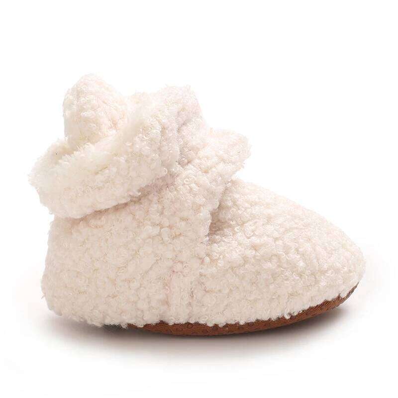 "Baby Winter Boots 0-18M - Cozy First Walkers Soft Cotton Socks Shoes | Warm
