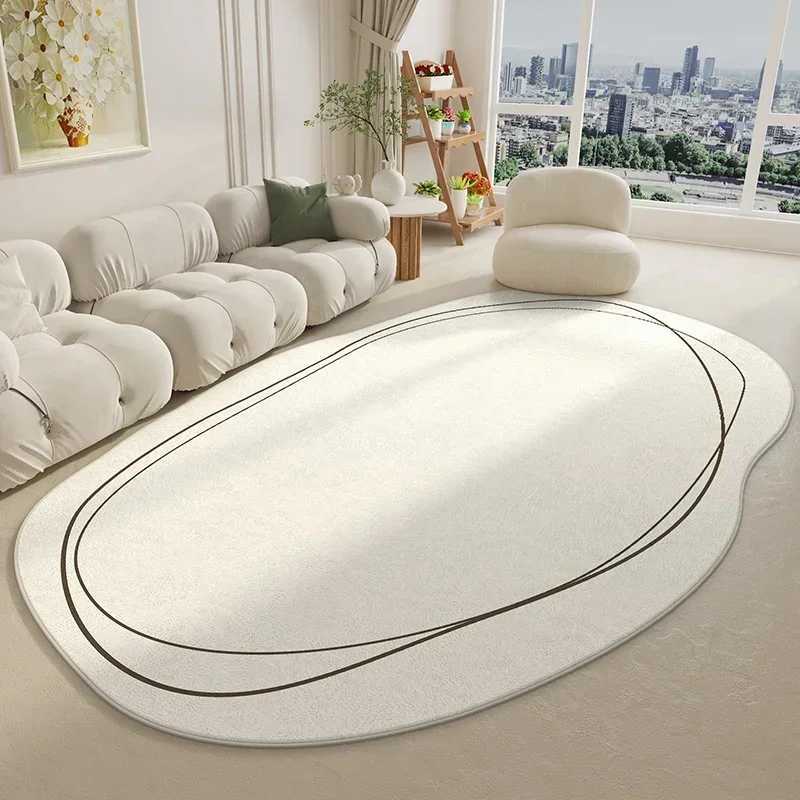 Rugs Living Room Rug Large Area Soft Fluffy Carpet Home Decoration White Floor Mats Bedroom Bedside Mat Shaggy C250912