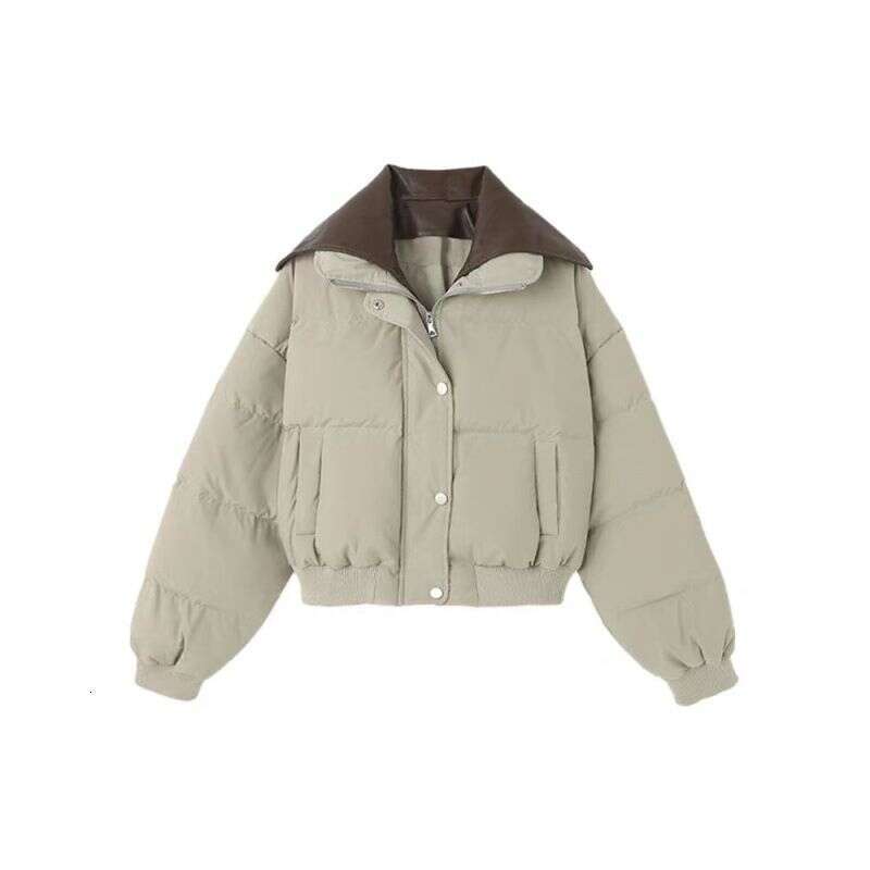 Down Jacket For Women, Style, Winter New, Loose Thick, Light And Thin, Short Cotton Jacket, Trendy Outerwear