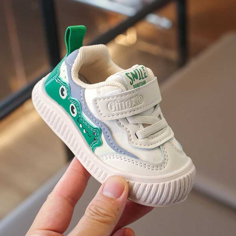 Childrens Baby Walking Shoes 06 Years Old Pink Soft Lightweight Boys Girls Single Shoes Four Seasons Green Cute Kids Sneakers Y250912