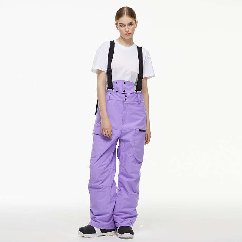 New Unisex Ski Pants Windproof Waterproof Snowboard Wear Winter Outdoor Warm Snow Sports Pants Men Women Skiing Trousers