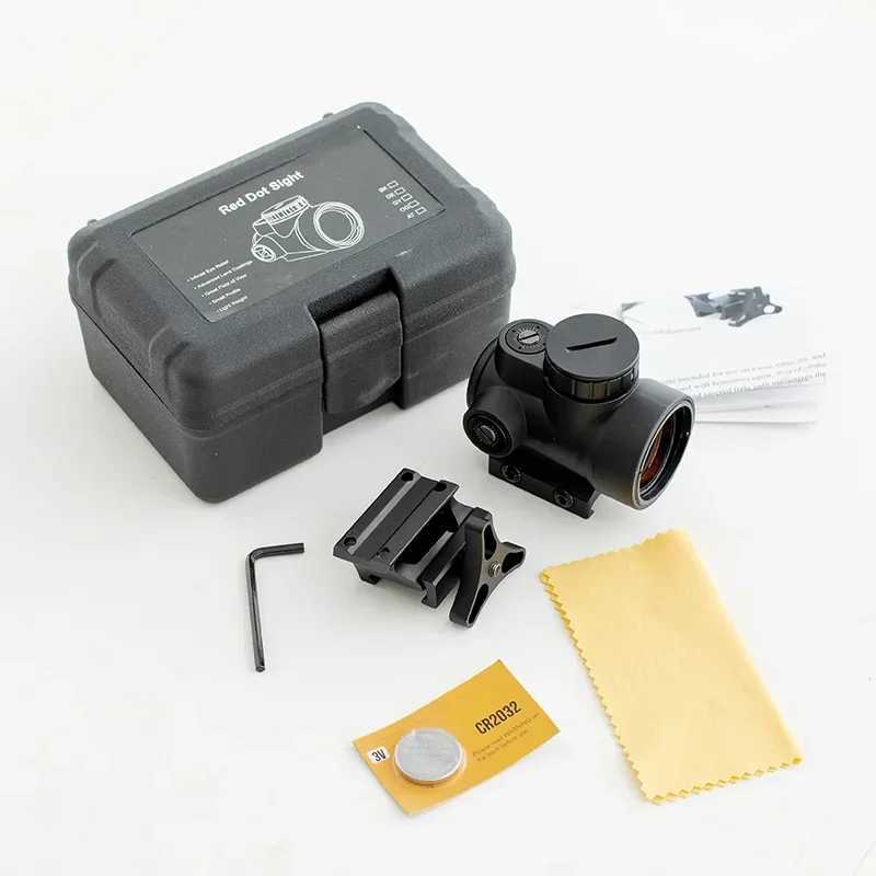 Red Dot Sight Scope with Low Mount High Mount Hunting Shooting Scope Reflex Sight Fit for 2022mm rail C250912