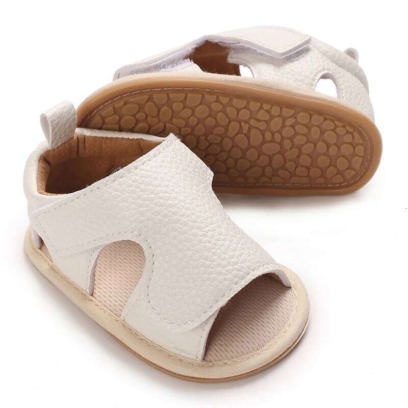 Summer Sandals Handsome Baby Boys Casual PU Rubber Sole Anti slip Comfortable First Walking Shoes